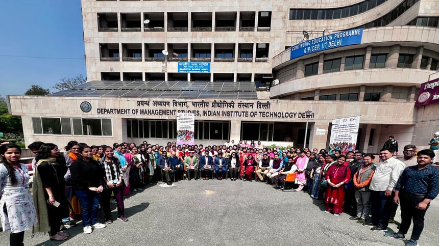 A three-day workshop was also conducted at the engineering institute where over 100 women entrepreneurs took part. (Image source: Official)