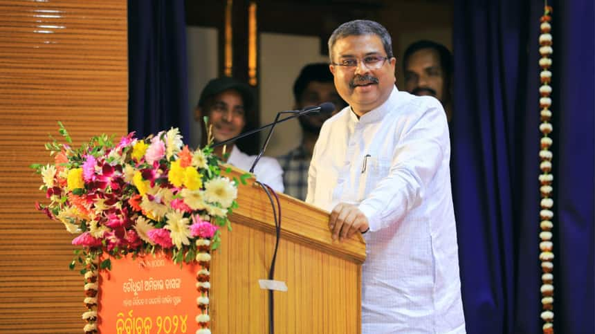 ‘Uncivilised’: Education minister slams Tamil Nadu MPs amid PM SHRI, NEP row. (Image: X/Dharmendra Pradhan)