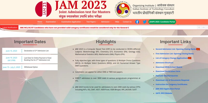 IIT JAM Cutoff 2024 for IIT Kanpur: Check Opening and Closing Ranks for IIT  Kanpur MSc Admission