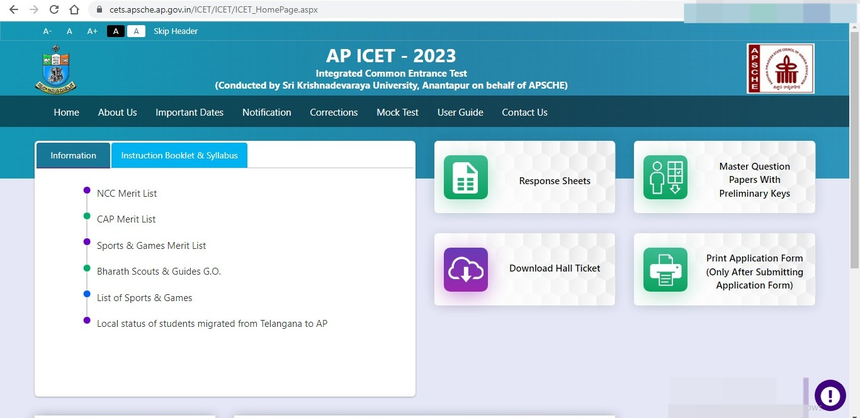 cets.apsche.ap.gov.in, ap icet result, ap icet result 2023, ap icet result website