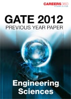 GATE 2012 Engineering Sciences Previous Year Paper