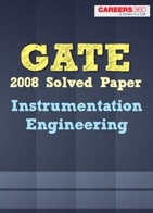 GATE Instrumentation Engineering-IN Solved Paper 2008