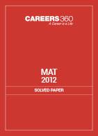 MAT 2012 Solved Paper