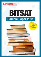 BITSAT 2011 Sample Paper