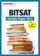 BITSAT 2012 Sample Paper