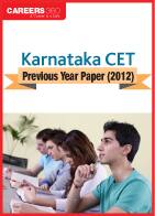 Download Karnataka CET Previous Year Paper (2012)