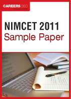 NIMCET Sample Paper 2011