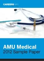 AMU Medical 2012 Last Year Question Paper