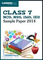 Class 7 NCO, NSO, IMO, IEO Sample Papers 2014