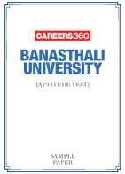 Banasthali University Aptitude Test 2015 Sample Papers