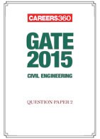 GATE 2015 Civil Engineering Question Paper 2