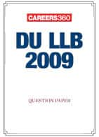 DU LLB 2009 Sample Paper