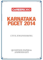 Karnataka PGCET 2014 Civil Engineering Question Paper & Answer Key