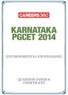 Karnataka PGCET 2014 Environmental Engineering Question Paper & Answer Key