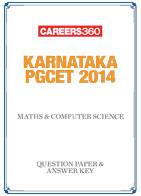 Karnataka PGCET 2014 Maths & Computer Science Question Paper & Answer Key