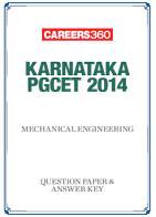 Karnataka PGCET 2014 Mechanical Engineering Question Papers & Answer Keys