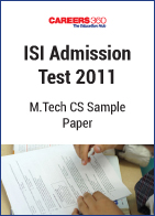 ISI Admission Test 2011 M.Tech CS Sample Paper