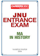 JNU Entrance Exam - MA in History Sample Paper - 2014