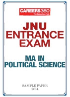 JNU Entrance Exam - MA in Political Science Sample Paper - 2014