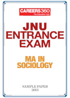 JNU Entrance Exam - MA in Sociology Sample Paper - 2013