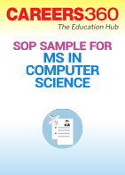 SOP Sample for MS in Computer Science