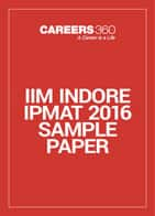 IIM Indore IPMAT 2016 Sample Paper