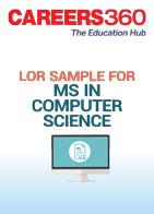 LOR sample for MS in Computer Science