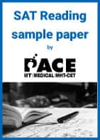 SAT Reading sample paper by PACE