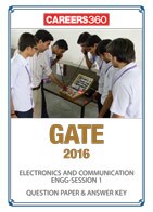 GATE 2016 Question Paper & Answer Key for Electronics and Communication Engg-Session 1