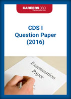 CDS 2016 Sample Paper