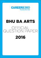 BHU B.A. Arts Sample Paper 2016