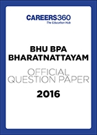 BHU BPA BHARATNATTAYAM Sample Paper 2016