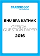 BHU BPA KATHAK Sample Paper 2016