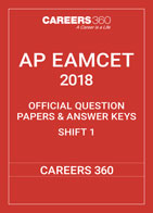 AP EAMCET 2018 OFFICIAL QUESTION PAPERS & ANSWER KEYS SHIFT 1