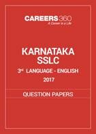 Karnataka SSLC 3rd language - English Question Paper 2017