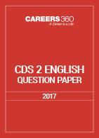 CDS 2 English Question Paper 2017