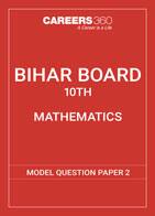 BSEB 10th Model Question Paper 2015: Mathematics paper 2