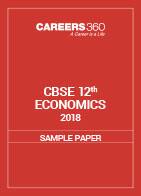 CBSE Sample papers for Class 12 Economics (2018)