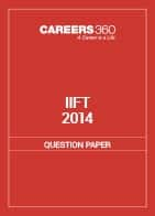 IIFT Question Paper 2014