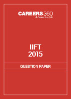 IIFT Question Paper 2015