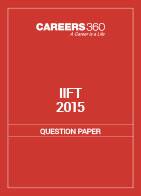 IIFT Question Paper 2015