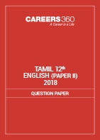 Tamilnadu 12th English Paper II Model Question Papers 2018