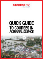 Careers360 Quick Guide to Actuarial Science