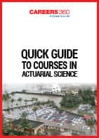 Careers360 Quick Guide to Actuarial Science