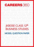 JKBOSE Class 12 Model Question Paper Business Studies