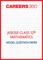 JKBOSE Class 12 Model Question Paper Mathematics