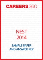 NEST Sample Paper and Answer Key 2014