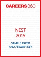 NEST Sample Paper and Answer Key 2015