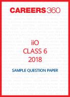 iiO Sample Question Paper Class 6 2018