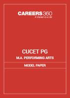 CUET/CUCET M.A. Performing Arts Model Question Paper